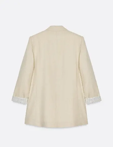 Sacou Oversize Zara, bej