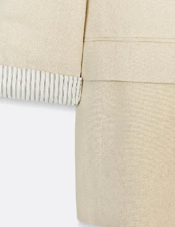 Sacou Oversize Zara, bej