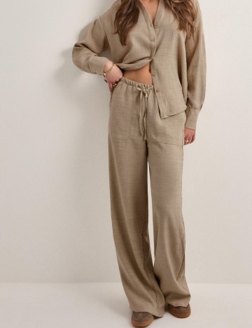 Pantaloni Vero Moda, maro