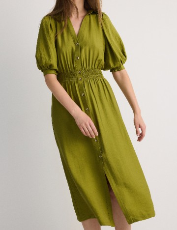 Rochie medie Reserved, verde