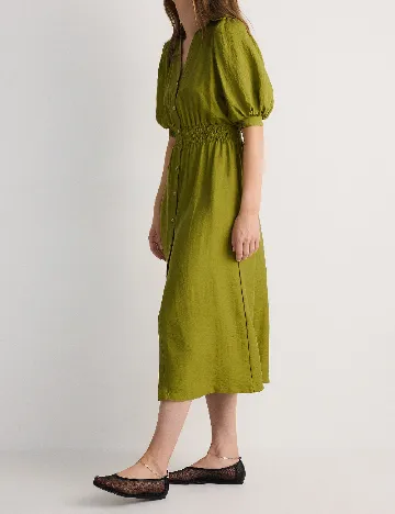 Rochie medie Reserved, verde