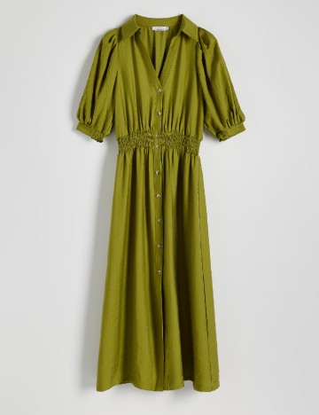 Rochie medie Reserved, verde