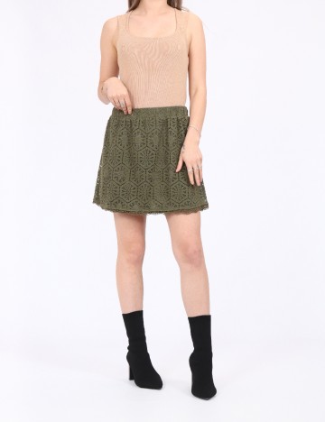 Fusta Vero Moda, verde