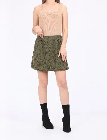 Fusta Vero Moda, verde