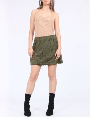 Fusta Vero Moda, verde