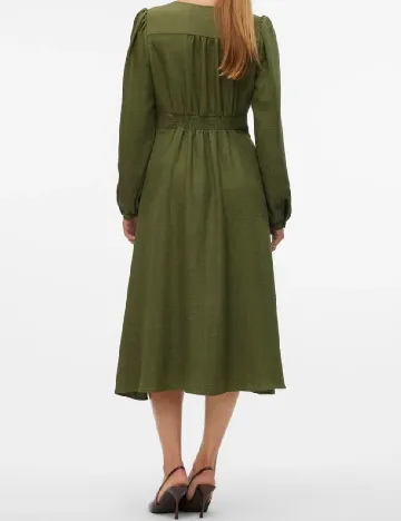 Rochie medie Vero Moda, verde