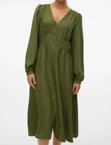 Rochie medie Vero Moda, verde