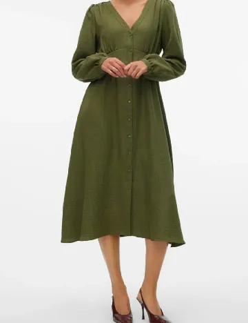 Rochie medie Vero Moda, verde