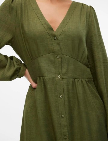 Rochie medie Vero Moda, verde