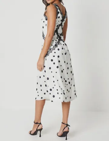 Rochie medie Coast, ecru