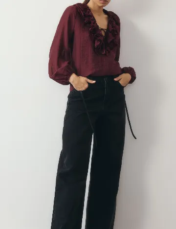 Bluza Reserved, visiniu