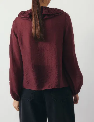 Bluza Reserved, visiniu