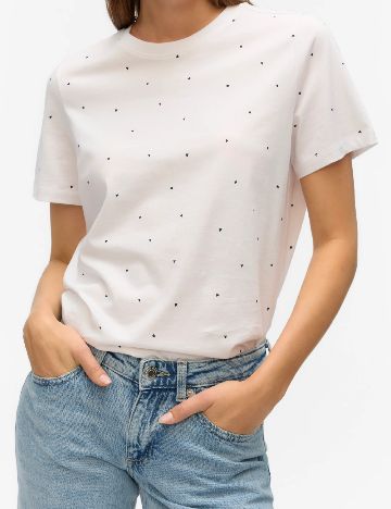 Tricou Vero Moda, alb