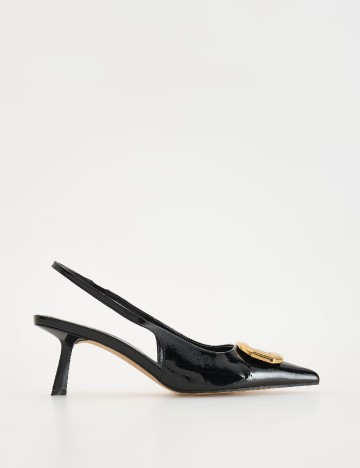 Pantofi Reserved, negru