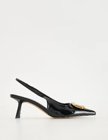 Pantofi Reserved, negru