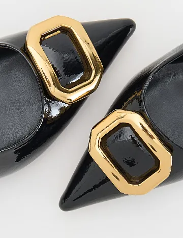 Pantofi Reserved, negru
