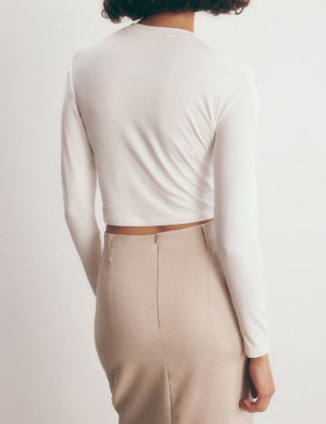 Bluza Reserved, alb