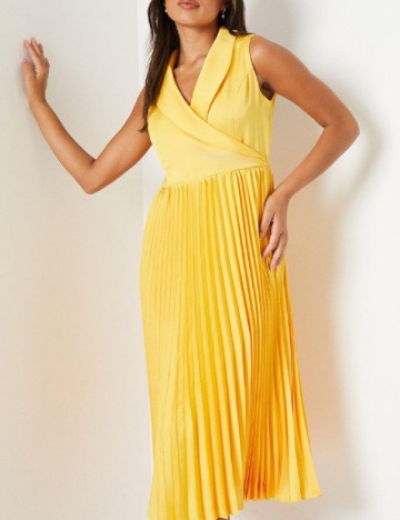 Rochie medie Coast, galben