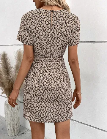 Rochie scurta SHEIN, maro
