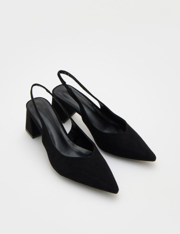 Pantofi Reserved, negru
