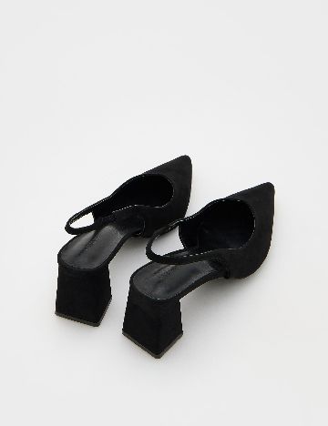 Pantofi Reserved, negru