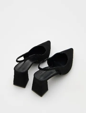 Pantofi Reserved, negru