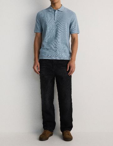 Tricou Reserved, albastru