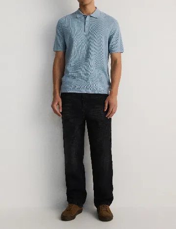 Tricou Reserved, albastru
