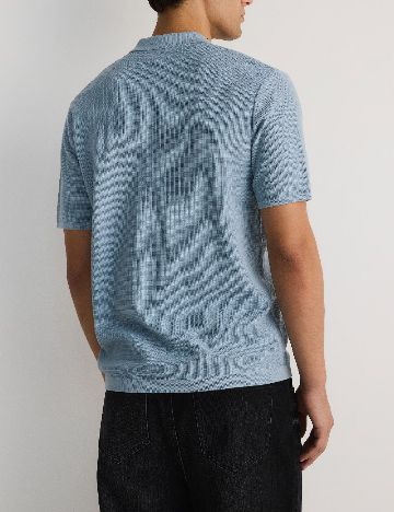 Tricou Reserved, albastru