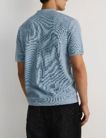 Tricou Reserved, albastru
