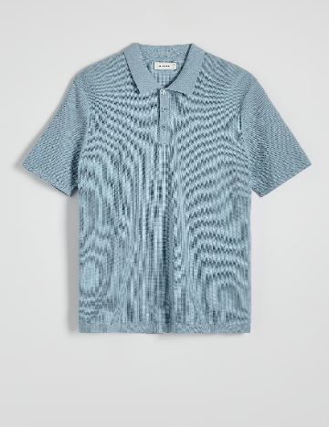 Tricou Reserved, albastru