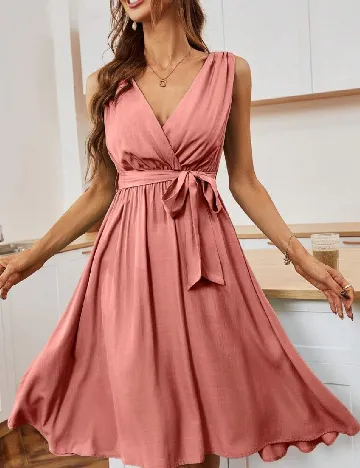 Rochie scurta SHEIN, roz
