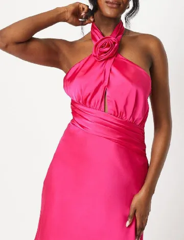 Rochie medie Coast, fucsia