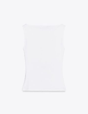 Top Zara, alb