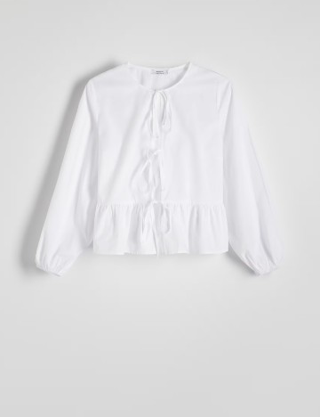 Bluza Reserved, alb