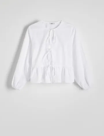 Bluza Reserved, alb