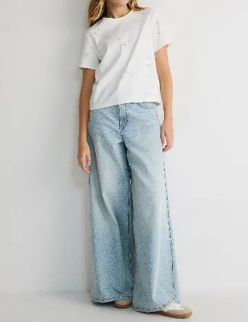 Tricou Reserved, alb