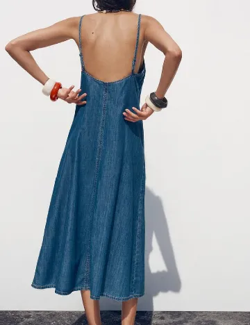 Rochie medie Zara, albastru