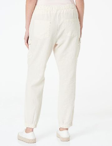 Pantaloni Q/S, crem