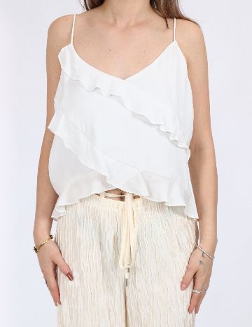Maiou Vero Moda, alb
