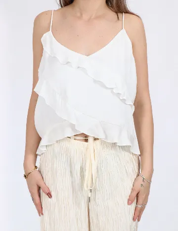 Maiou Vero Moda, alb