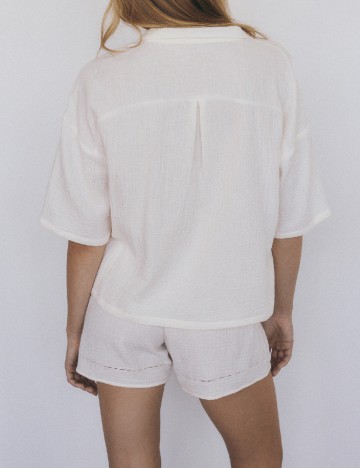 Pijama Reserved, ecru