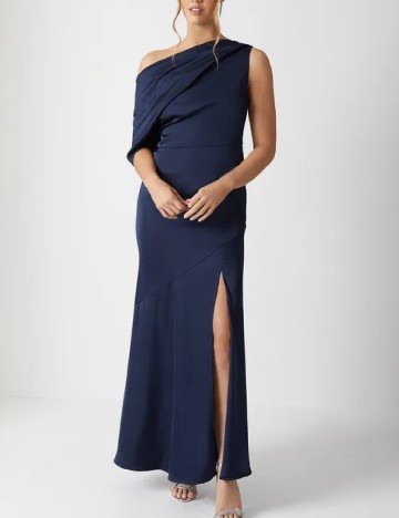 Rochie lunga Coast, bleumarin inchis