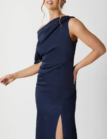 Rochie lunga Coast, bleumarin inchis