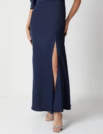 Rochie lunga Coast, bleumarin inchis