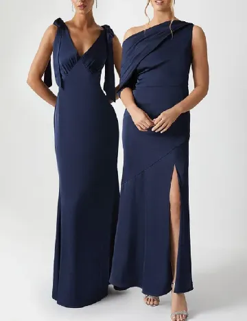 Rochie lunga Coast, bleumarin inchis