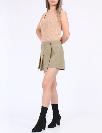 Fusta pantalon Only, verde