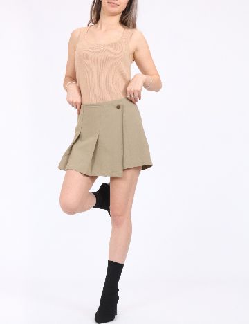 Fusta pantalon Only, verde