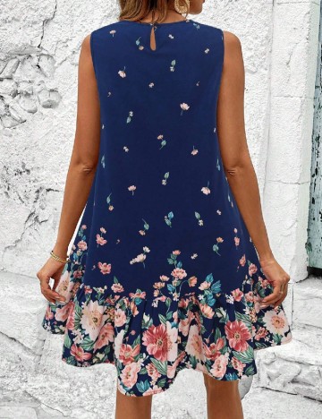 Rochie scurta SHEIN, albastru