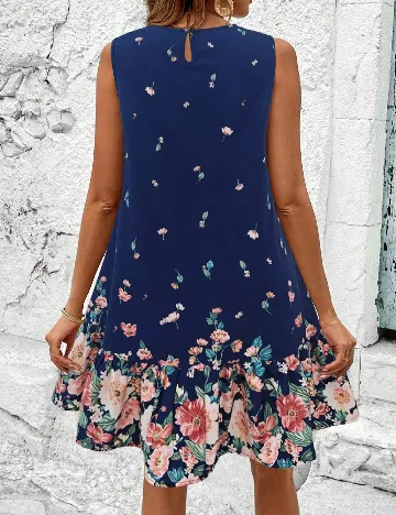 Rochie scurta SHEIN, albastru